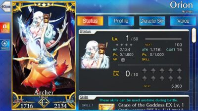 FATE/GRAND ORDER - Orion Artemis