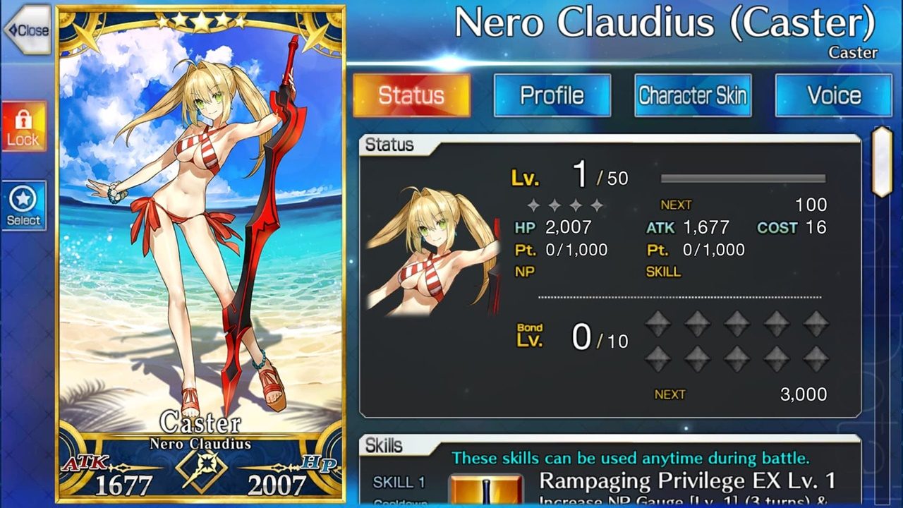 FATE/GRAND ORDER - Nero Claudius (Caster)