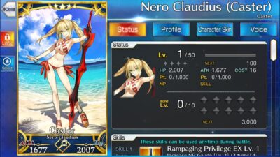 FATE/GRAND ORDER - Nero Claudius (Caster)