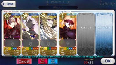 ID Fate/GO EN NEW 134