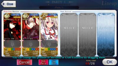 ID Fate/GO EN NEW 107