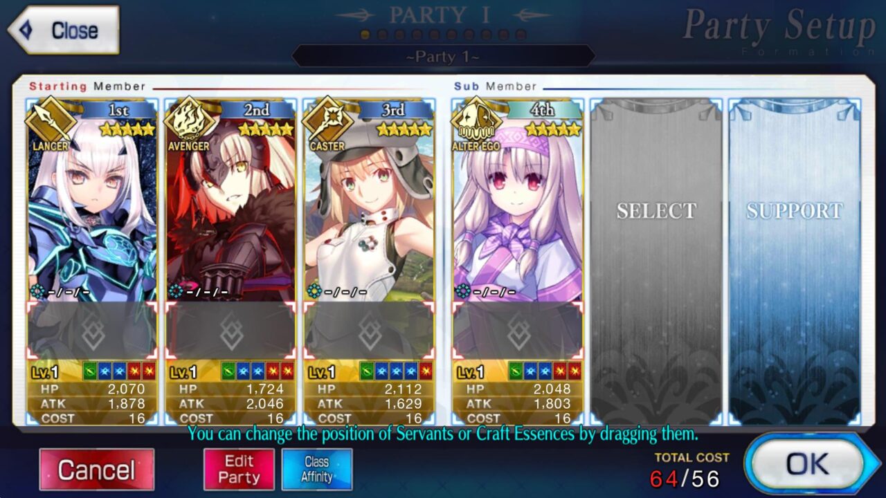 ID Fate/GO EN NEW 204