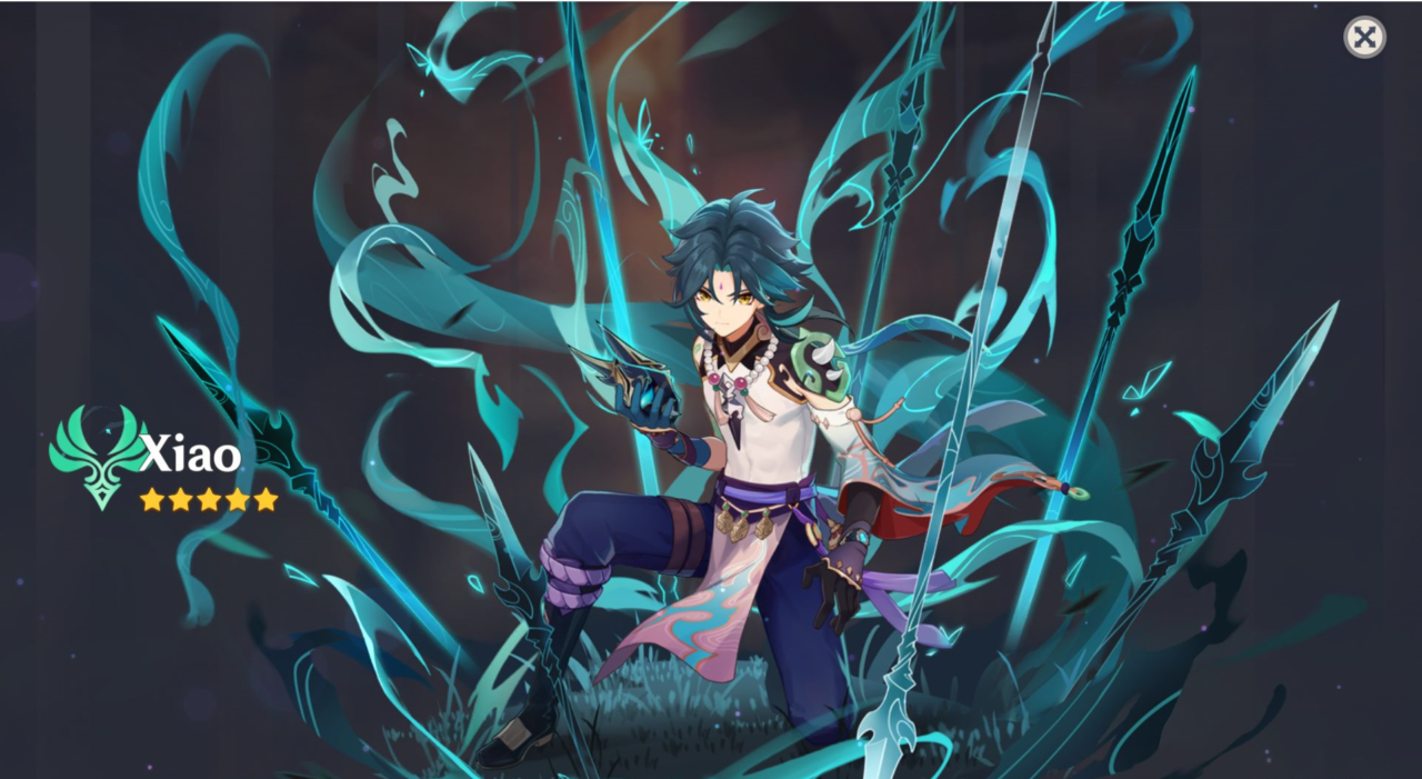 Genshin Impact ไอดี AR40+  Xiao  + 5 ดาวอื่นแบบสุ่ม + SR random  [Asia Server]