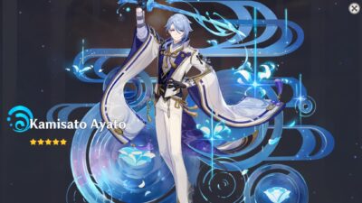 Genshin Impact ไอดีเริ่มต้น AR40+  Kamisato Ayato  + 5 ดาวลิมิตอื่นแบบสุ่ม + SR random  [Asia Server]
