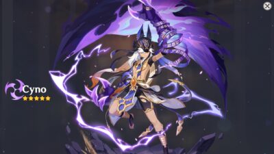 Genshin Impact ไอดี AR40+   Cyno + 5 ดาวอื่นแบบสุ่ม + SR random  [Asia Server]