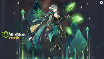 Alternative view of Genshin Impact ไอดีเริ่มต้น AR10 -  Alhaitham - SR random -