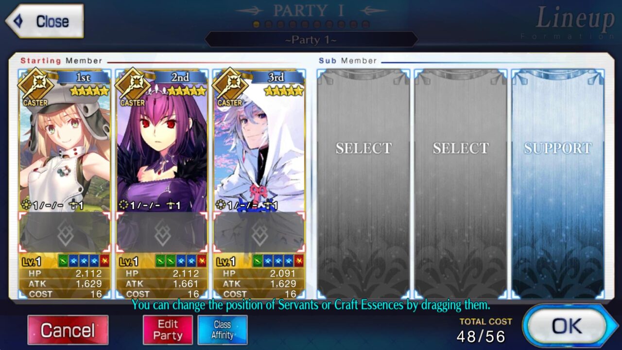 ID - Fate Grand Order NA - SUB001