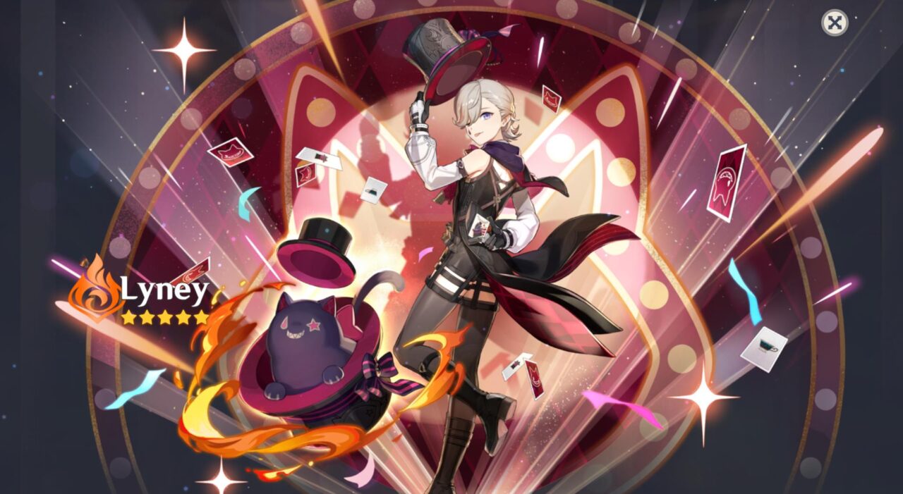 Genshin Impact ไอดี AR40+   Lyney +  5 ดาวอื่นแบบสุ่ม   - SR random -  [Asia Server]