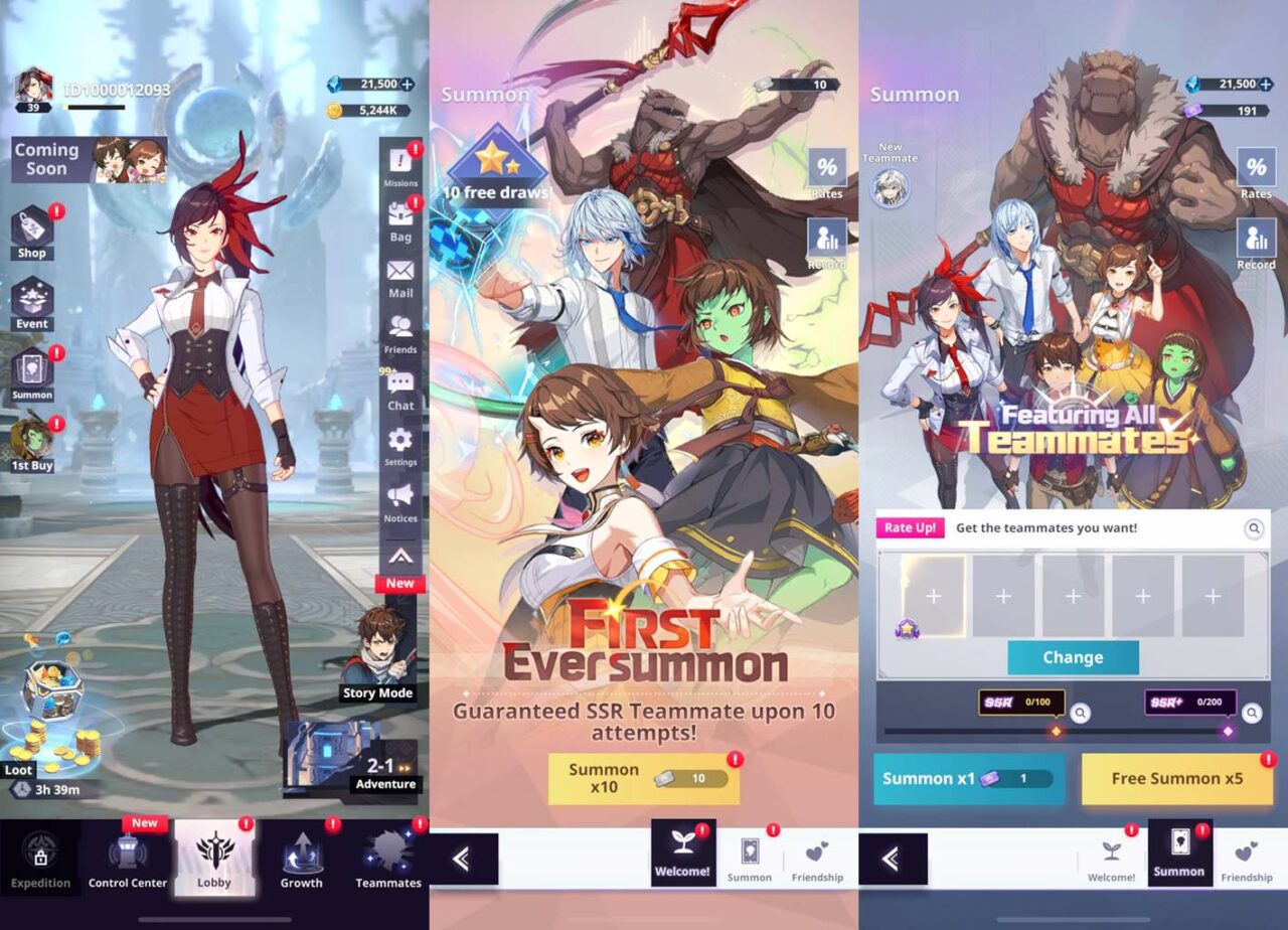 TOWER OF GOD: NEW WORLD – [GLOBAL Server] – ไอดีเพชร – 45000+ คูปอง 150 + ตัวละคร SSR 7-15 ตัว และสิ่งอื่นๆรูปแบบสุ่ม
