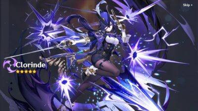 Alternative view of Genshin Impact ไอดีเริ่มต้น AR10 -   Clorinde - SR random -