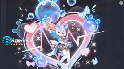 Genshin Impact ไอดี AR40+   Sigewinne ปลดC5  + 5 ดาวอื่นแบบสุ่ม- SR random - [Asia Server]
