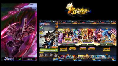 DRAGON BALL LEGENDS [BOT-LV100]  ตัวละคร Super Saiyan Rose Goku Black   [ดาวสุ่ม] + ตัวละครสุ่มๆ  ไอดีเพชร  35000+ [ Android ]