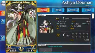 FATE/GRAND ORDER - Ashiya Douman