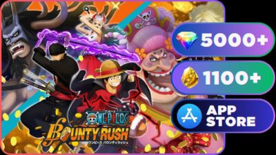 ID - ONE PIECE BOUNTY RUSH  – [ Asia Server] – ไอดีเพชร –  ตัวละคร 4 ดาว 40+ ตัวละครแบบสุ่ม  + เพชร 5000+ ทอง 1000+ อื่นๆสุ่ม [ IOS ]