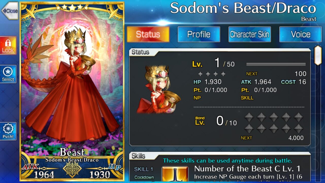 FATE/GRAND ORDER -  Sodom Beast/Draco