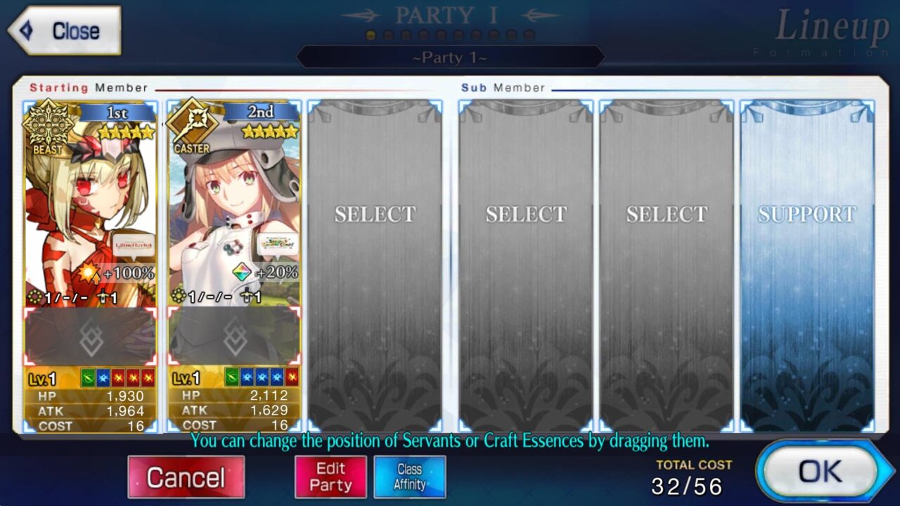ID Fate/GO EN - Sodom Beast/Draco + Artoria Pendragon (Caster)