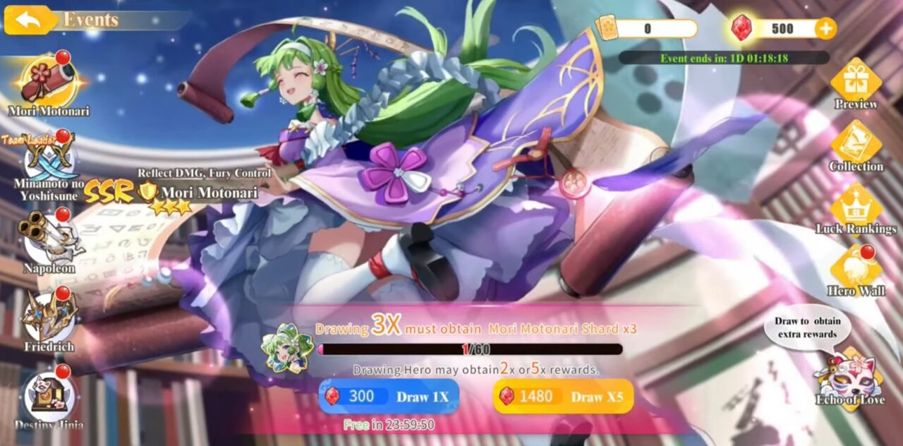 Girl Wars - [SV-JP] ไอดีเพชรเริ่มต้น ตัวละคร SSR 1-3  ตัว + เพชร 260000+  อื่นๆสุ่ม