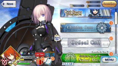 Alternative view of Fate Grand Order - [ Global Server ] - Map Ordeal Call  +  เพชร กาชา 1700+