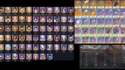 Genshin Impact  - [Asia Server]  - A-R- 2 in 1
