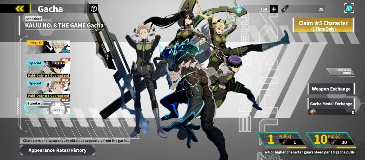Kaiju No.8 - [ Global Server ] - เพชร  3200 + คูปอง 34 + อื่นๆสุ่ม