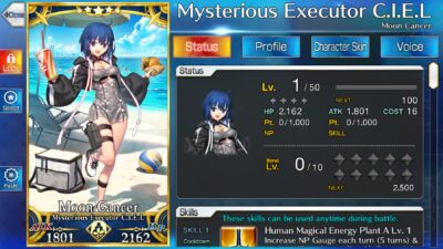 FATE/GRAND ORDER -  Mysterious Executor C.I.E.L  +  เพชร 900