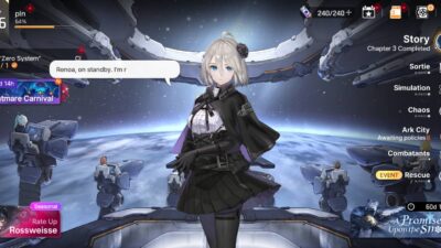 ไอดี Chaos Zero Nightmare เซิร์ฟ Asia เพชร 44000